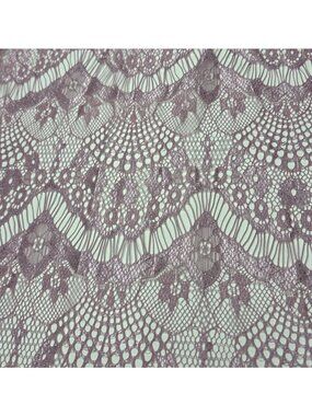 18x58" Mauve Lace Fabric For Crafts & Sewing